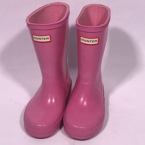 Girl’s/Youth Hunter Pink Rain/Mud/Snow Rubber Boot